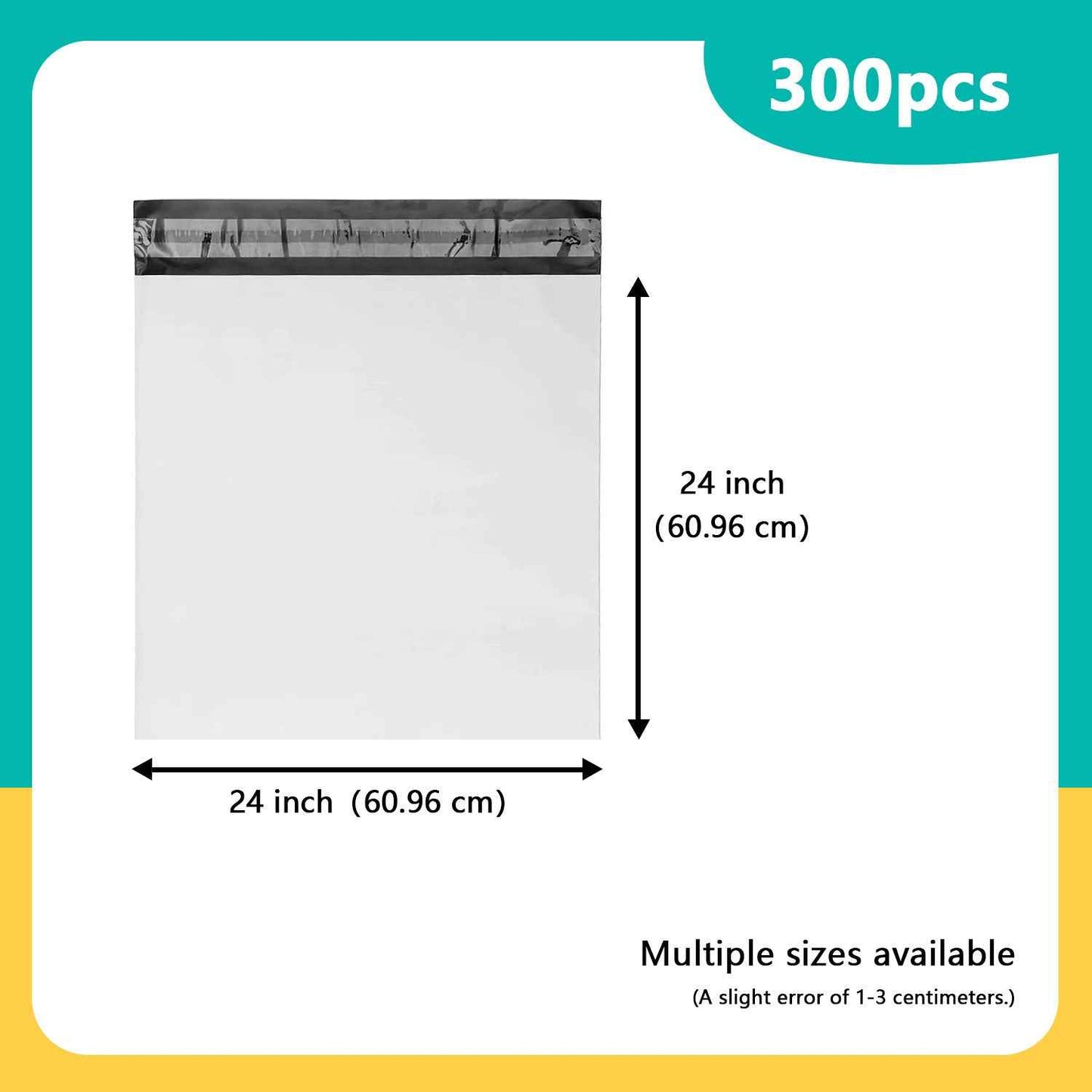 White Poly Mailer w/ Seal