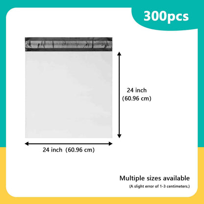 White Poly Mailer w/ Seal