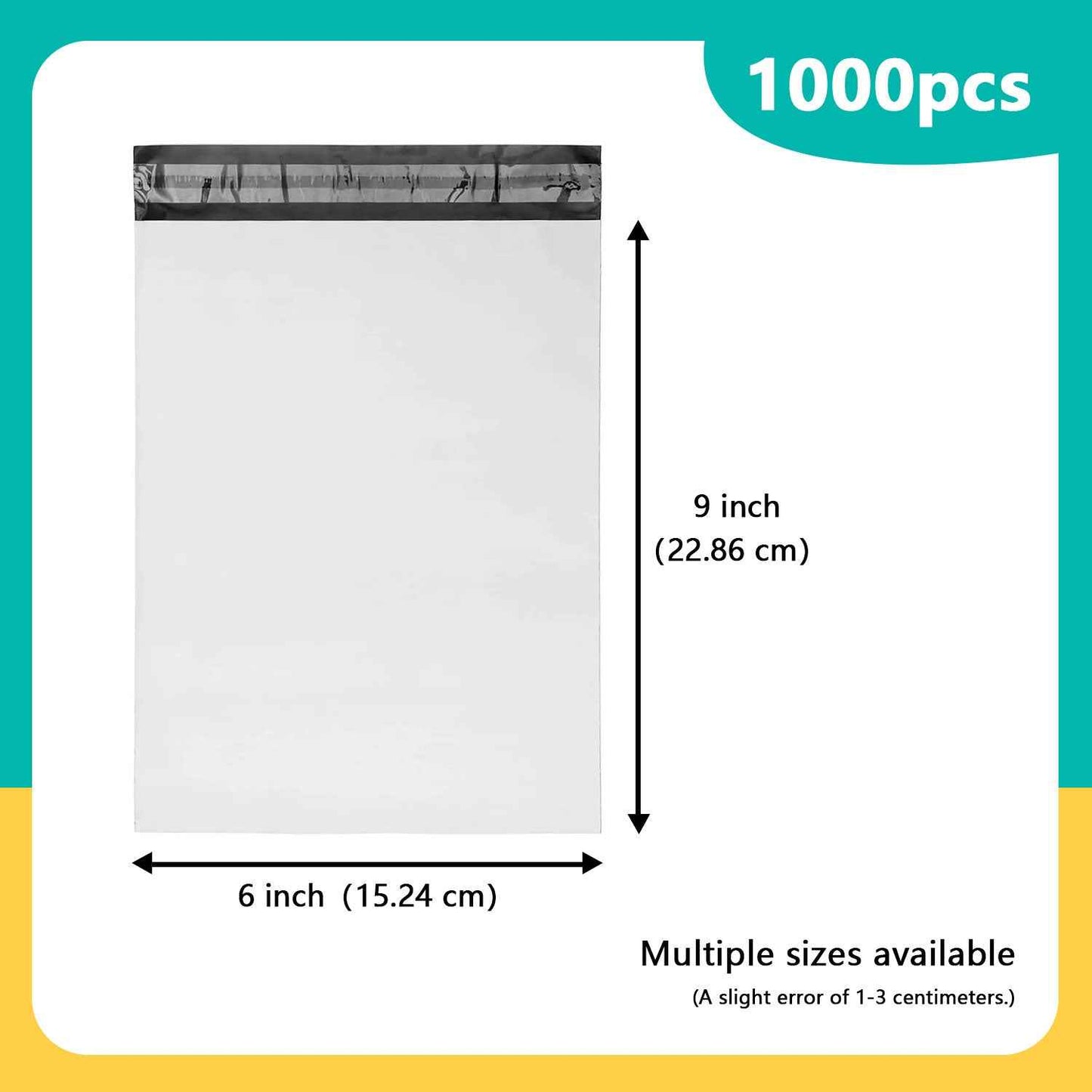 White Poly Mailer w/ Seal