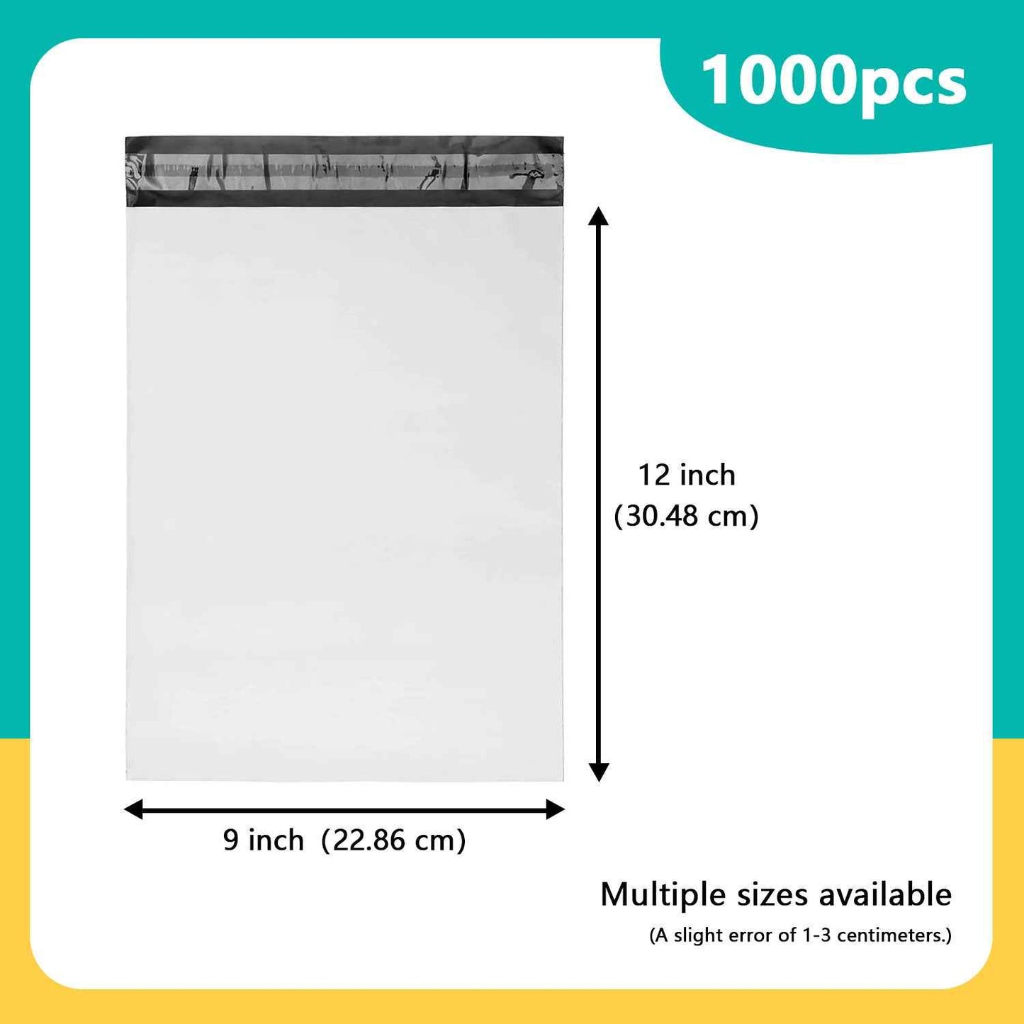 White Poly Mailer w/ Seal