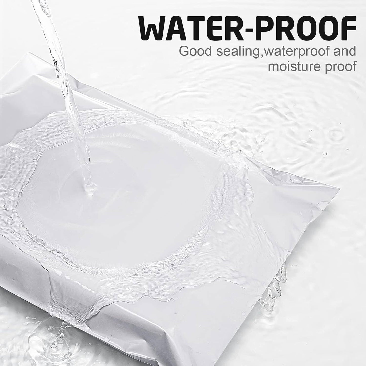 9 × 12 White Poly Mailer w/ Seal