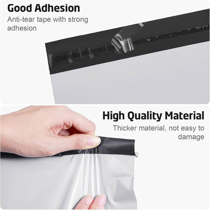 9 × 12 White Poly Mailer w/ Seal