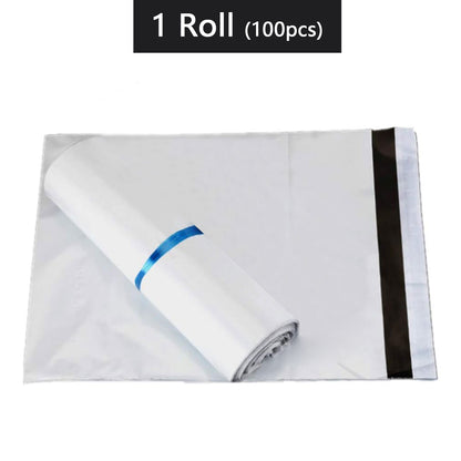12 × 15.5 White Poly Mailer w/ Seal