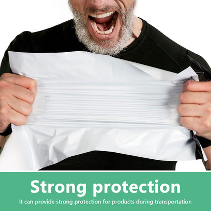 24 × 24 White Poly Mailer w/ Seal