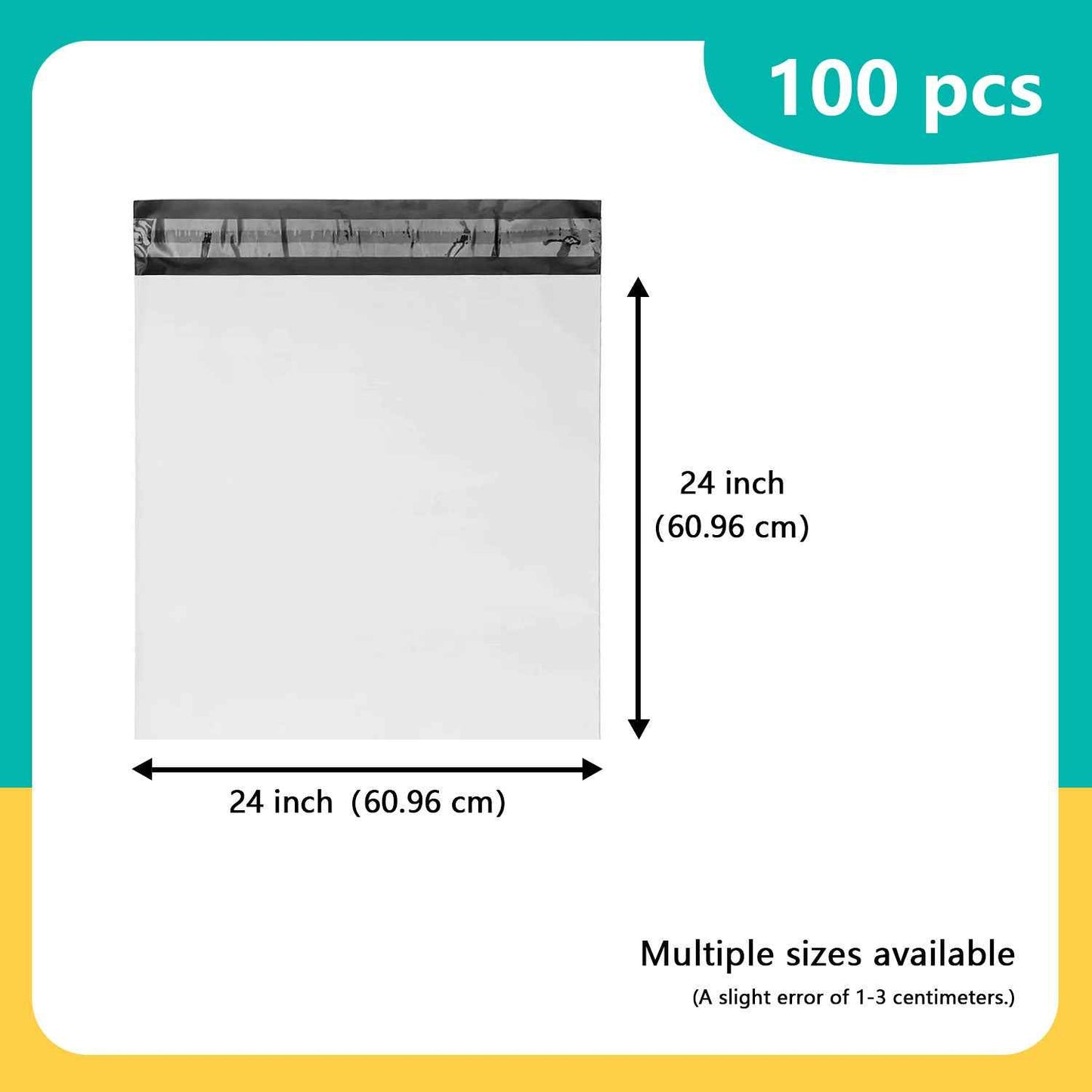 White Poly Mailer w/ Seal
