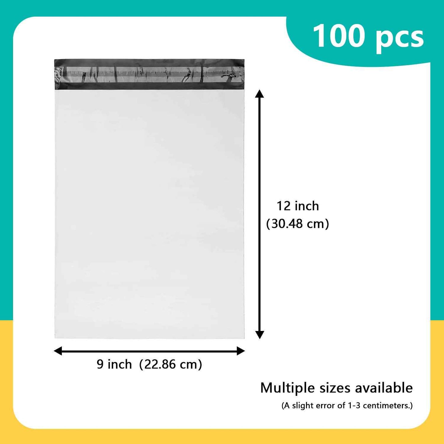 White Poly Mailer w/ Seal
