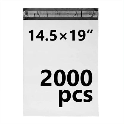 14.5 × 19 White Poly Mailer w/ Seal