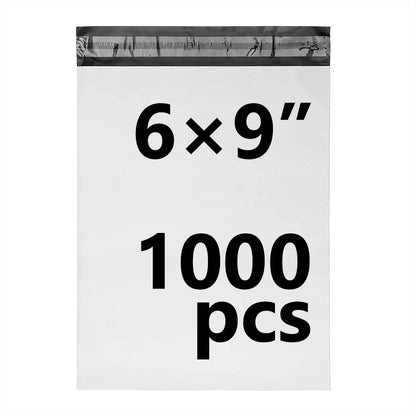 6 × 9 White Poly Mailer w/ Seal