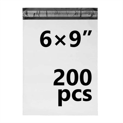 6 × 9 White Poly Mailer w/ Seal