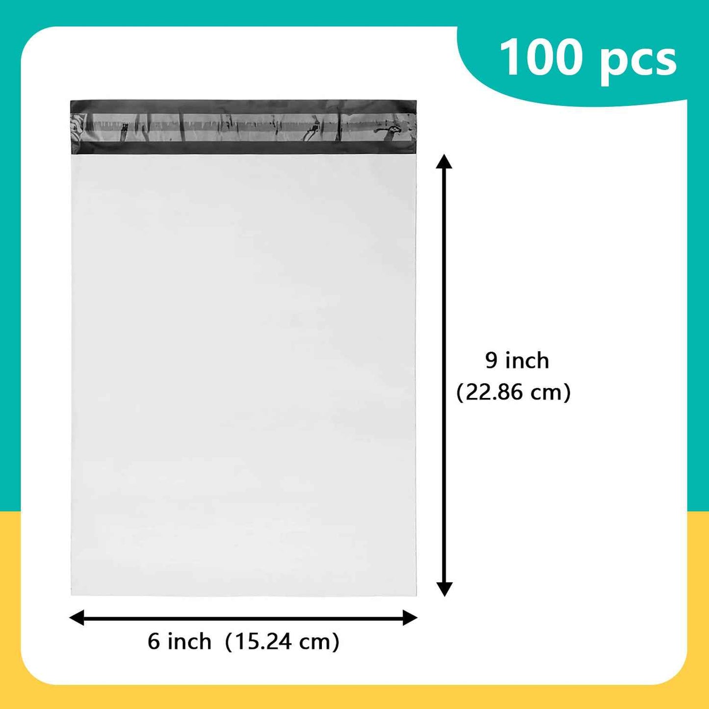 White Poly Mailer w/ Seal