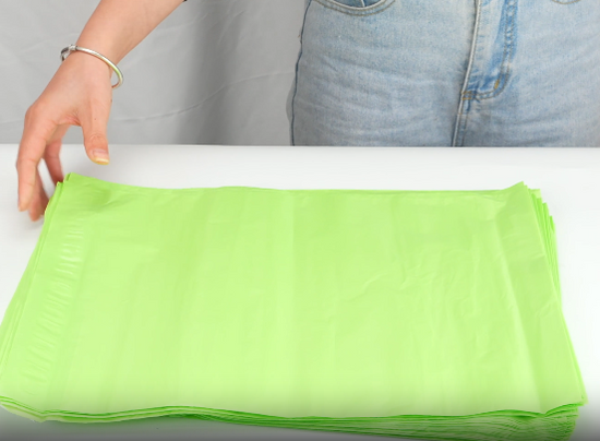 Colored Poly Mailer Preview Test